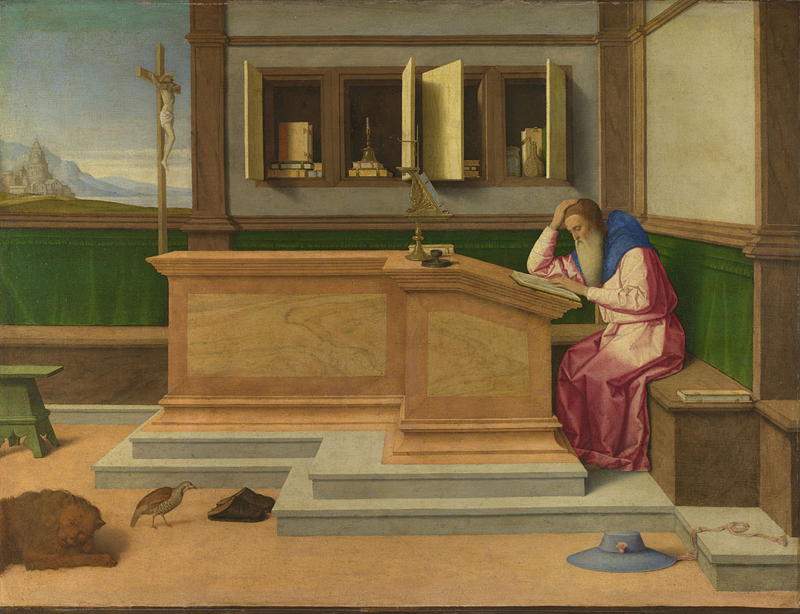 St. Jerome in his study